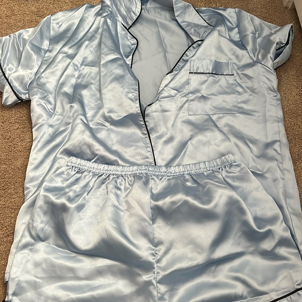 Satin pj set